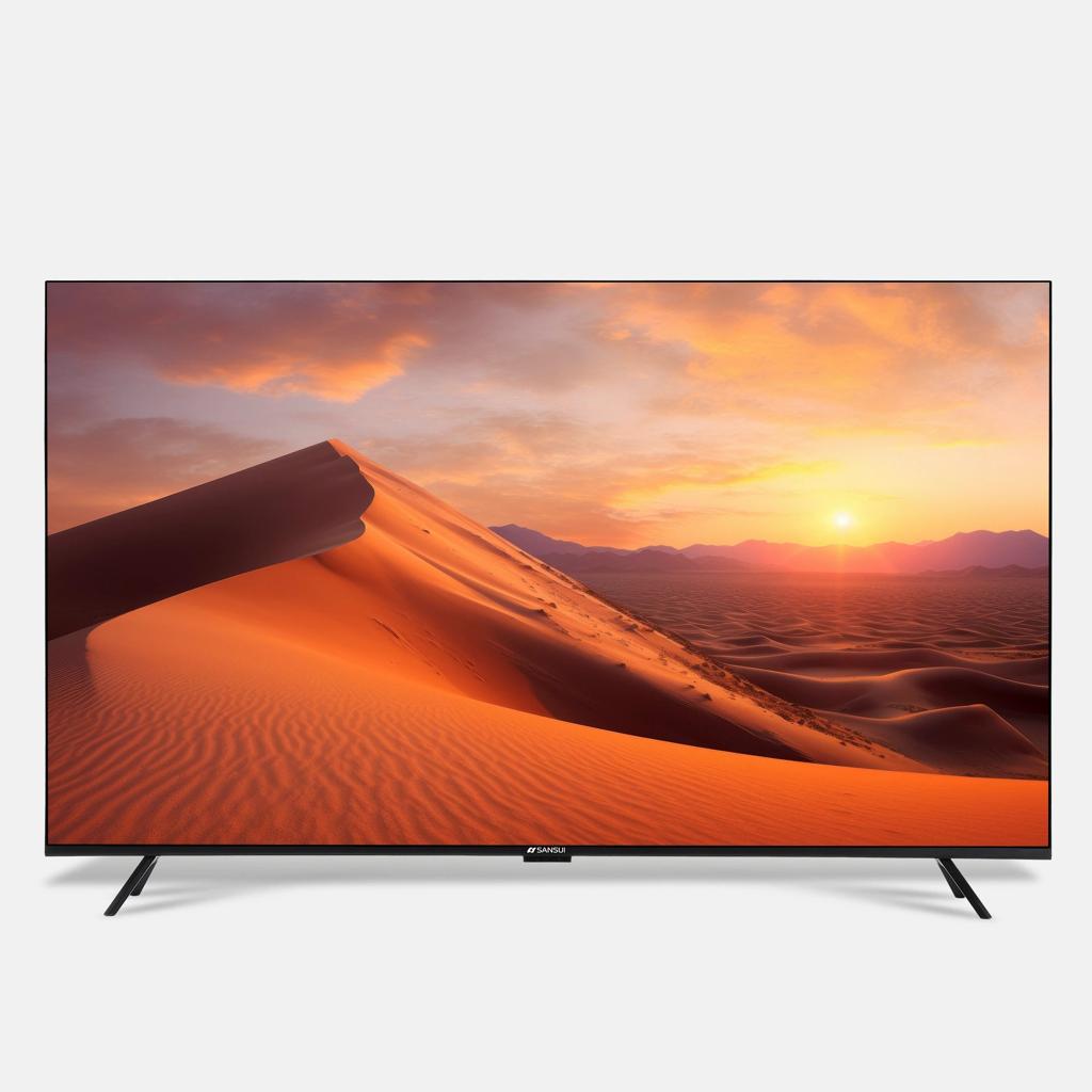 SANSUI QLED Smart TV 43" SS43LTQ502 | Full HD QLED | Google TV | HDR10 | Dolby Audio | Bezel-Less Design
