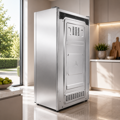 ARISTON Upright Freezer ARU60F6312XME – 286L No Frost Freezer with Electronic Touch Display