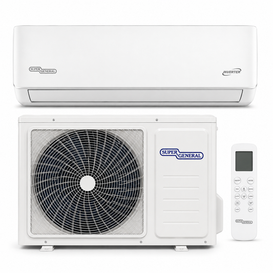 Super General SGS192AE 1.5 Ton Scroll Split Air Conditioner – Heavy-Duty T3 Cooling for Superior Comfort