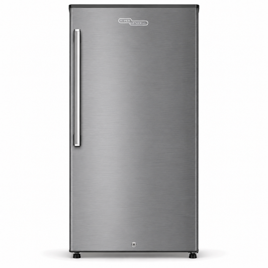 Super General SGR186 170L Single Door Refrigerator – Compact Glass Door Refrigerator for Modern Living