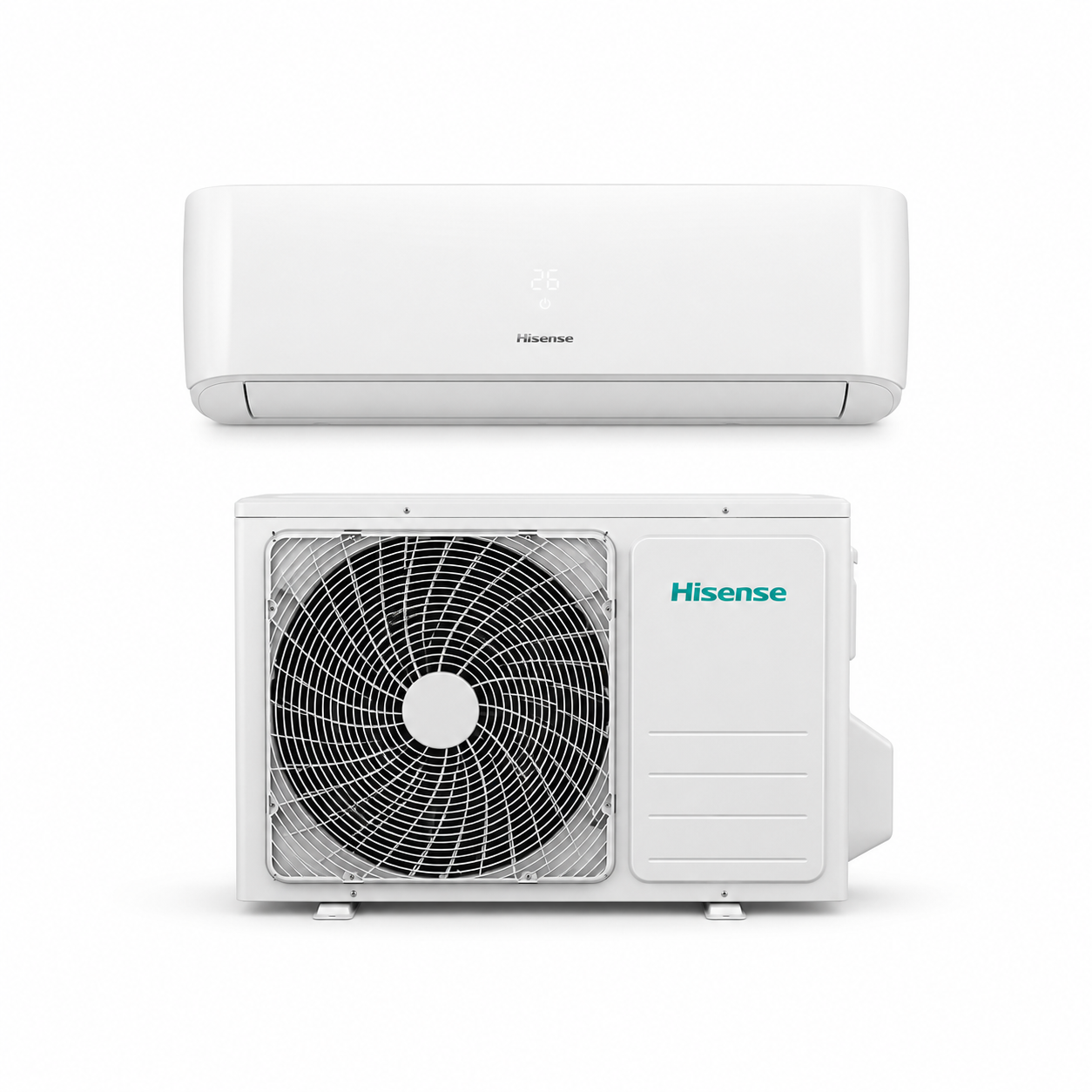 Hisense Split Air Conditioner 2.5 Ton Rotary Compressor AS30CF4SKFILAOO – T3 Cooling, Smart WiFi Control & R410A Refrigerant