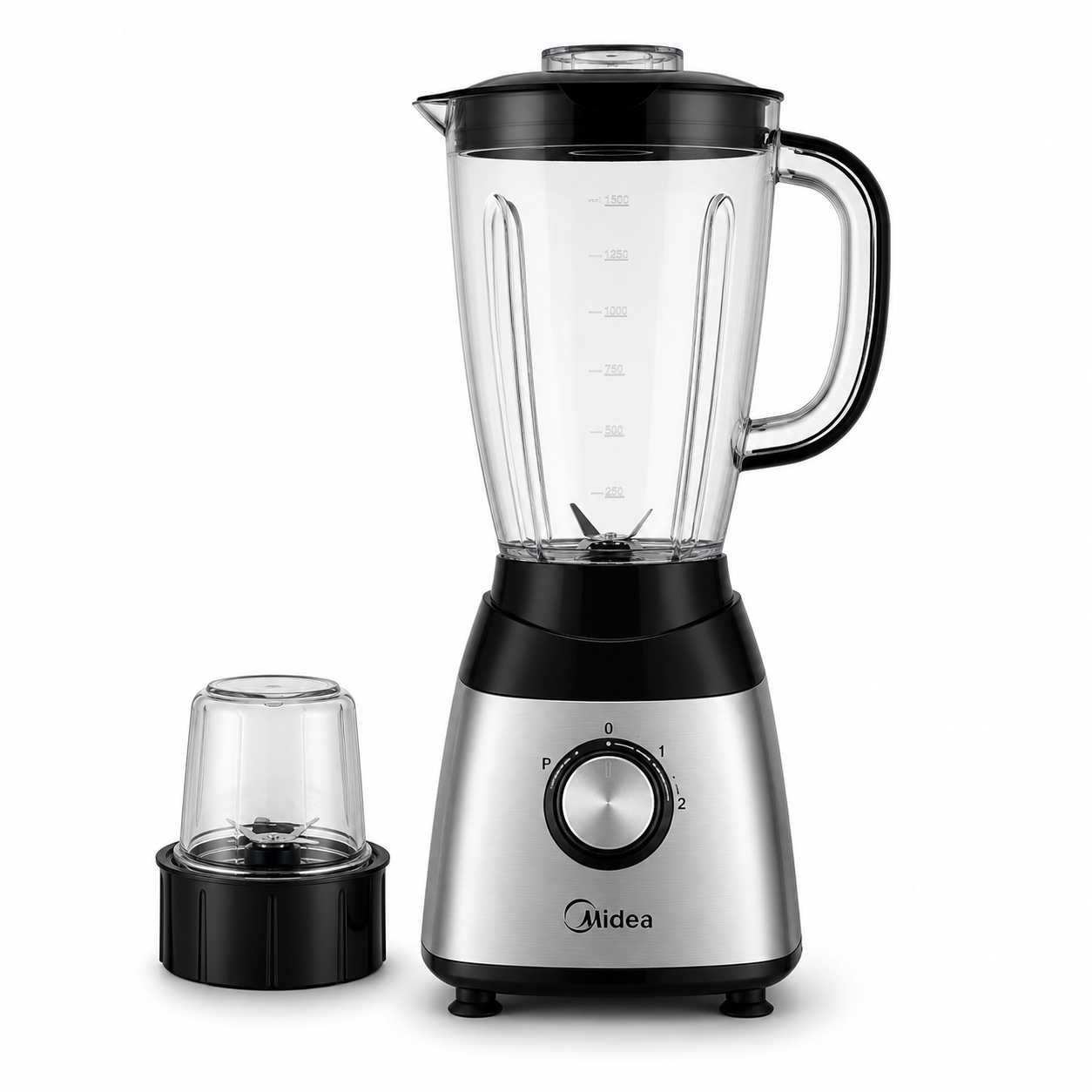 Midea BL2516AG 1.5L Blender with Grinder | 500W | 2-Speed + Pulse | BPA-Free | UAE