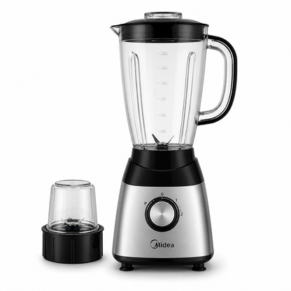 Midea BL2516AG 1.5L Blender with Grinder | 500W | 2-Speed + Pulse | BPA-Free | UAE