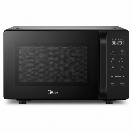 Midea 42L Microwave Oven with Grill EM142A2MI | 900W | Digital Touch Control | Black | UAE