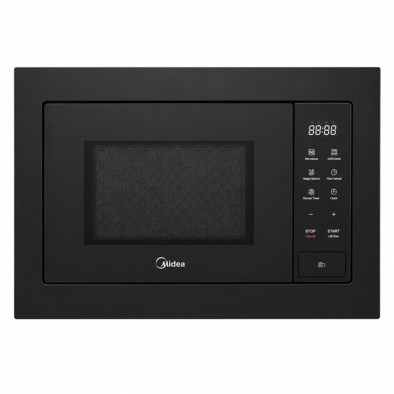Midea 25L Built-In Microwave Oven with Grill AG925BVK | 900W | Digital Touch Control | UAE