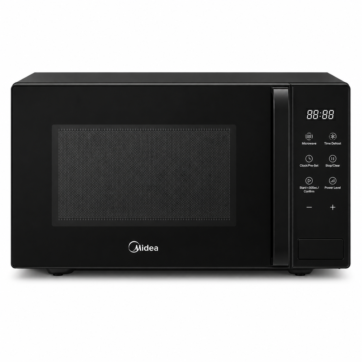 Midea 20L Digital Solo Microwave Oven EM721BK | 700W | Black | LED Display | UAE