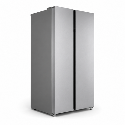 Midea 720L Double Door Refrigerator MDRT723MTE46D | Quattro Inverter | No Frost | Silver | UAE