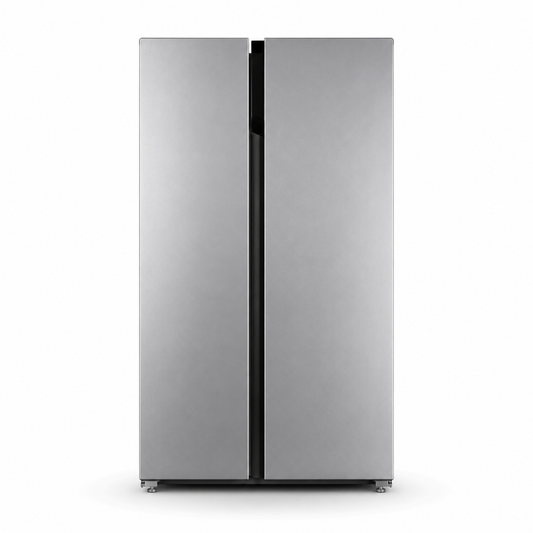 Midea 720L Double Door Refrigerator MDRT723MTE46D | Quattro Inverter | No Frost | Silver | UAE