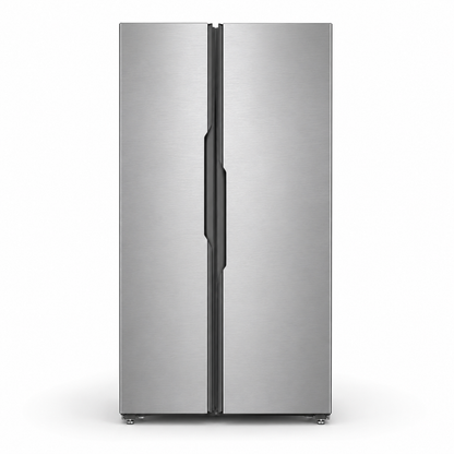 Midea 845L Double Door Refrigerator HD845FWE-S | No Frost | Multi Air Flow | Electronic Control | Stainless Steel | UAE
