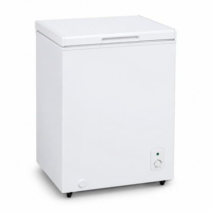 Midea MDRC151FZE01AE 99L Chest Freezer | Fast Cooling | Adjustable Thermostat | White | UAE