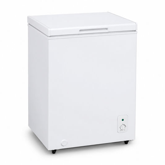 Midea MDRC151FZE01AE 99L Chest Freezer | Fast Cooling | Adjustable Thermostat | White | UAE
