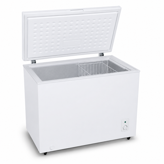 Midea HS259CN 259L Chest Freezer | Fast Cooling | Adjustable Thermostat | White | UAE