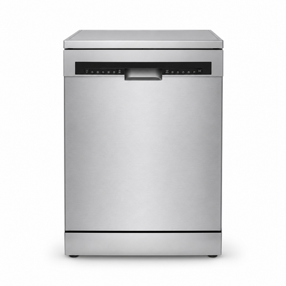 Midea 14 Place Freestanding Dishwasher WQP14-W5233C(S)-GCC | 8 Programs | Auto Open Drying | UAE