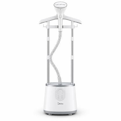 Midea Digital Garment Steamer 2L MYGZ20D2W | 2000W | 6 Steam Levels | Upright Clothes Steamer | UAE