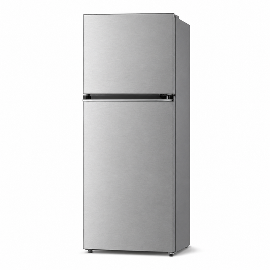 Midea 495L Double Door Refrigerator MDRT495MTE46AE | Inverter Quattro | No Frost | Multi Air Flow | Silver | UAE