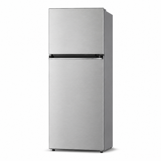 Midea 390L Double Door Refrigerator MDRT390MTE | No Frost | Multi Air Flow | Smart Cooling | Silver | UAE
