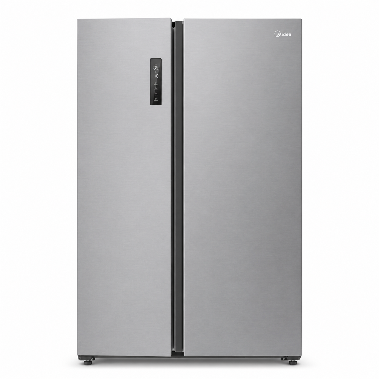 Midea 710L Side-by-Side Refrigerator MDRS710FIE46AED | Inverter Quattro | No Frost | WiFi Smart Home | Silver | UAE