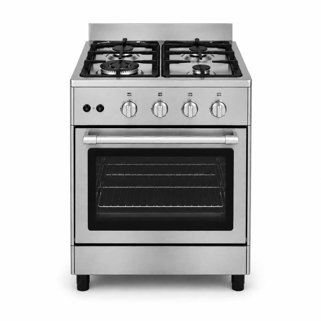 Westpoint WCE-6060FS 60x60cm 4 Burner Gas Cooker | Gas Oven & Grill | Auto Ignition | Full Safety