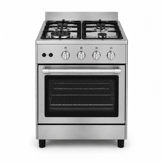 Westpoint WCE-6060FS 60x60cm 4 Burner Gas Cooker | Gas Oven & Grill | Auto Ignition | Full Safety