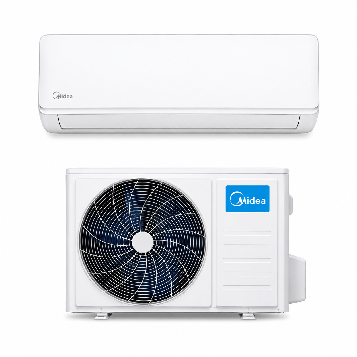 Midea 1.0 Ton Inverter Split Air Conditioner MST4AG12HRN1 | Hot & Cold | 12000 BTU | R410A | UAE
