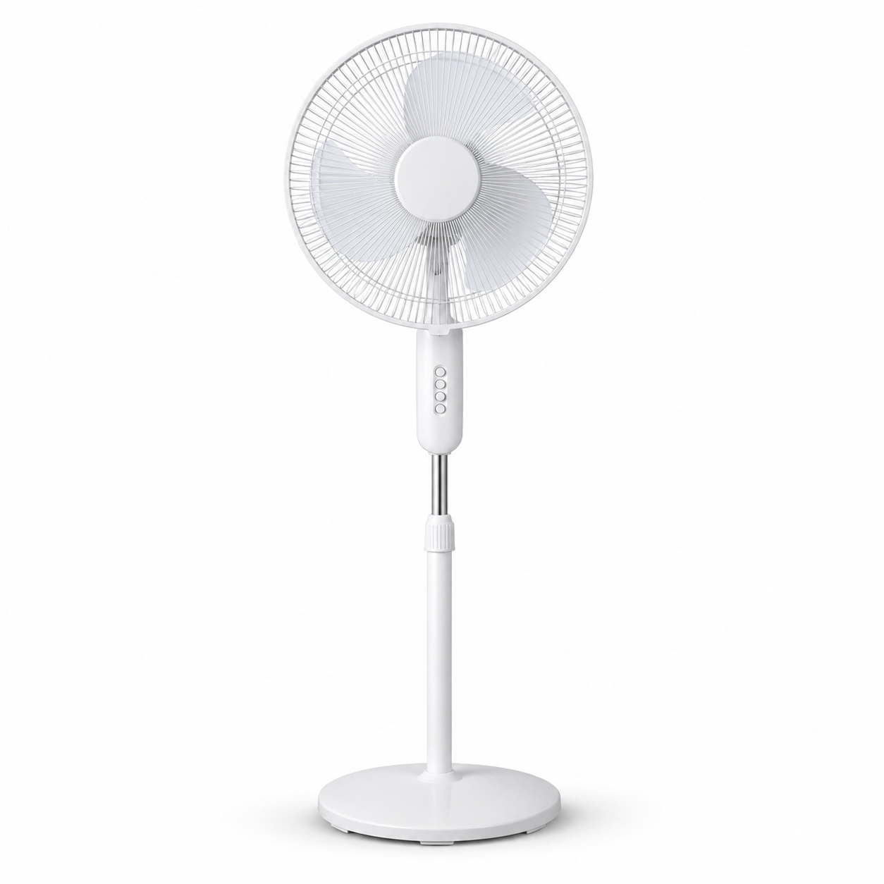Midea 16 Inch Stand Fan MFS160M0BPW White | 40W | 3 Speed Pedestal Fan | UAE