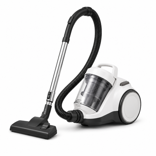 Midea 1800W Bagless Canister Vacuum Cleaner MC08MEWH | 2L Dust Capacity | HEPA Filter | UAE