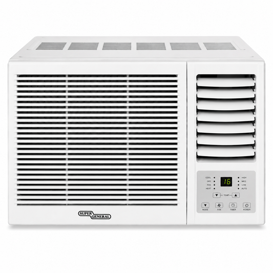 Super General SGA1919FE Window Air Conditioner 1.5 Ton – Rotary T3 Window AC