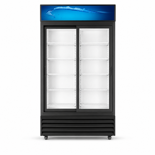 Westpoint WPSN-8217T2 Upright Double Door Chiller 800L – Commercial Display Refrigerator with No Frost Cooling