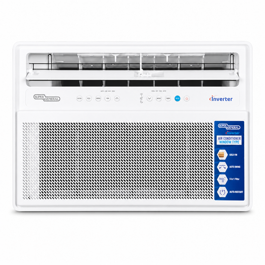 Super General SGA24i Window Air Conditioner 2.0 Ton – Inverter T3 Window AC