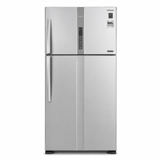 Hitachi 990L Top Mount Refrigerator RV990PUK1KBSL | Inverter Compressor & Dual Fan Cooling