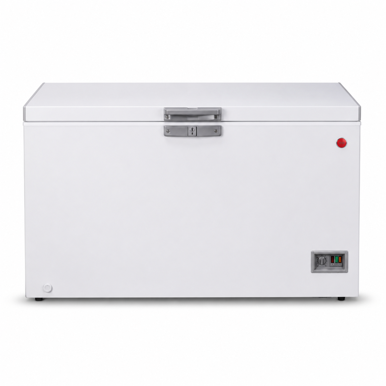 Hoover HCF-K493-GR 493L Gross / 380L Net Chest Freezer – Premium Grey | Low Frost | R600a | LED Light