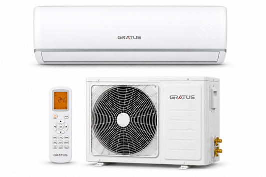 GRATUS 2.0 Ton Split Air Conditioner GSAC24TRS2 | Rotary Compressor | Turbo Cooling | R410A Refrigerant | 24000 BTU