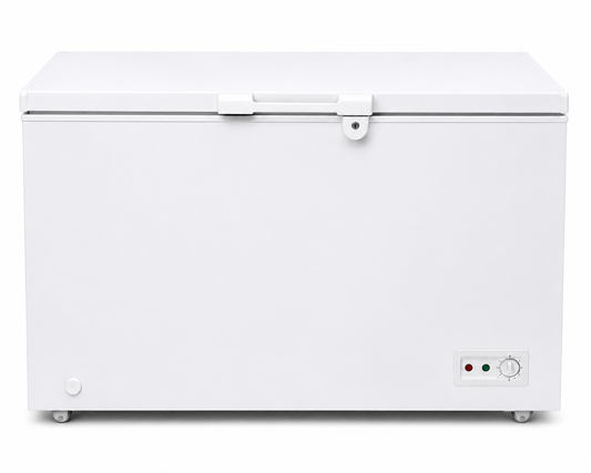 AFTRON 460L Chest Freezer White – AFF5550F | Single Door Deep Freezer for Home & Commercial Use