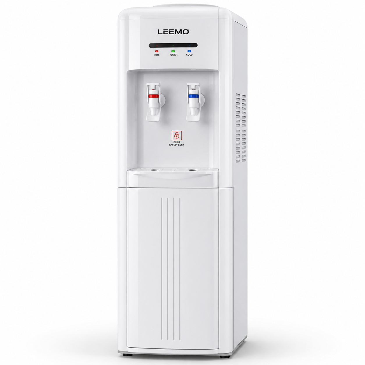 LEEMO LD-FF001HC Hot & Cold Water Dispenser | Floor Standing, Compressor Cooling & Child Safety Lock | UAE