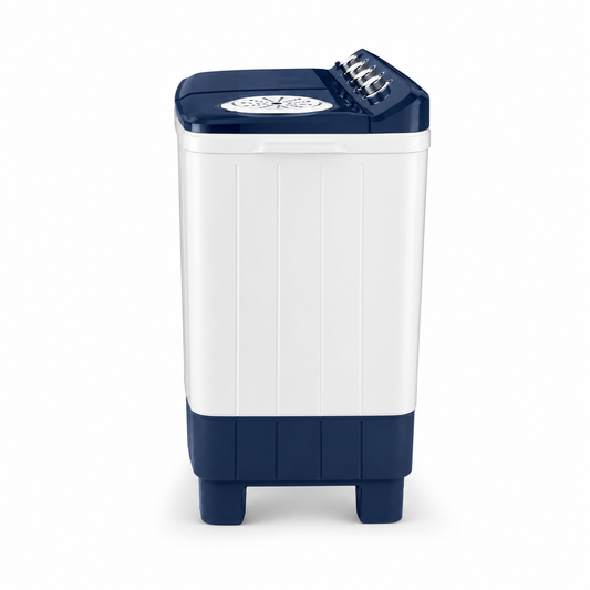Hitachi LTT08JWTPFB 8KG Twin Tub Washing Machine | Air Jet Dry, Zen Wave Impeller & Shower Rinse
