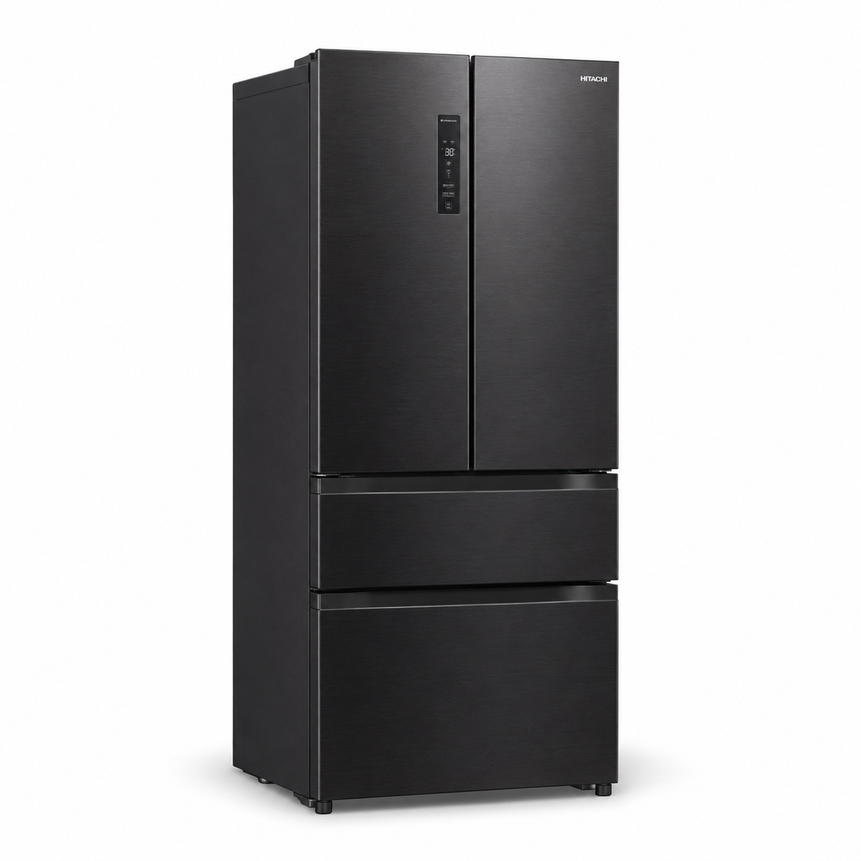Hitachi 500L French Bottom Freezer Refrigerator RVX500PUK9KBSL | Inverter & No Frost