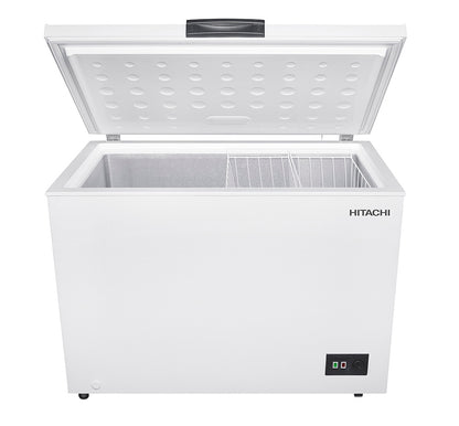Hitachi 316L Chest Freezer HRCS11316MNWAE | Static Cooling | LED Light | 4-Star Freezer | UAE