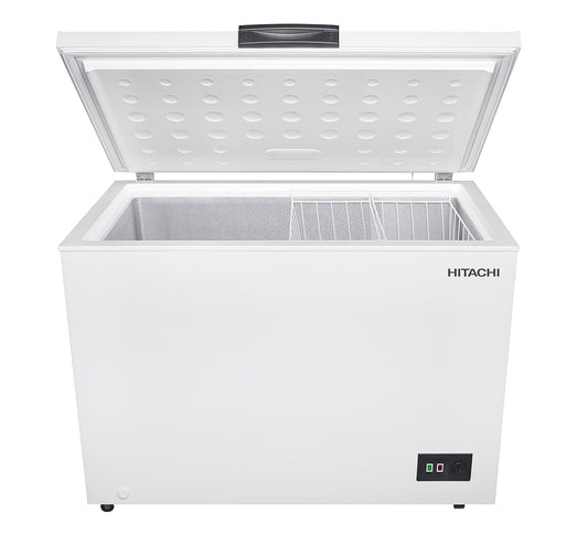 Hitachi 316L Chest Freezer HRCS11316MNWAE | Static Cooling | LED Light | 4-Star Freezer | UAE