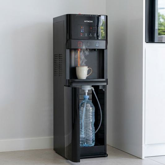 Hitachi Bottom Load Water Dispenser HWD-B30000 | Hot, Cold & Normal Water | Child Safety Lock