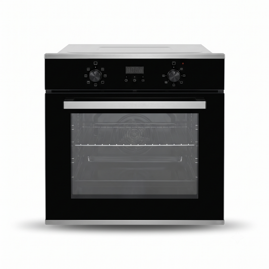 Nobel 60L Built-In Electric Oven NBI64090 | Turbo Fan | 8 Functions | Digital Timer | Black | UAE