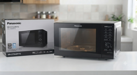 Panasonic 20L Solo Microwave Oven NN-ST266BVTG | 800W | 51 Auto Menus | Child Lock | UAE