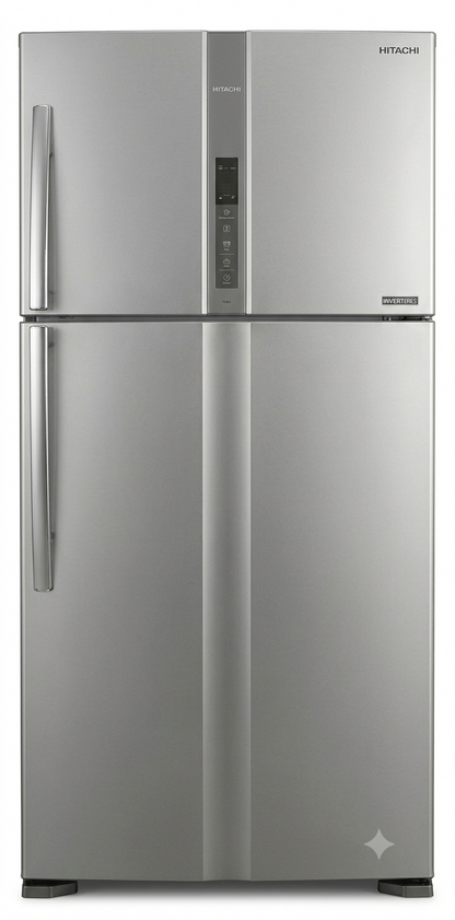 Hitachi 990L Top Mount Refrigerator RV990PUK1KBSL | Inverter Compressor & Dual Fan Cooling