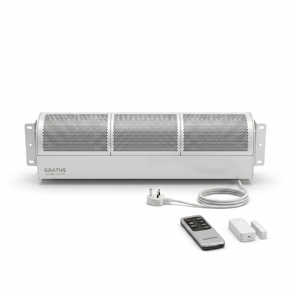 GRATUS Air Curtain 120CM GC12G5-2RC-DS with Remote Control & Door Sensor