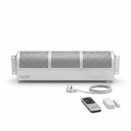 GRATUS Air Curtain 120CM GC12G5-2RC-DS with Remote Control & Door Sensor