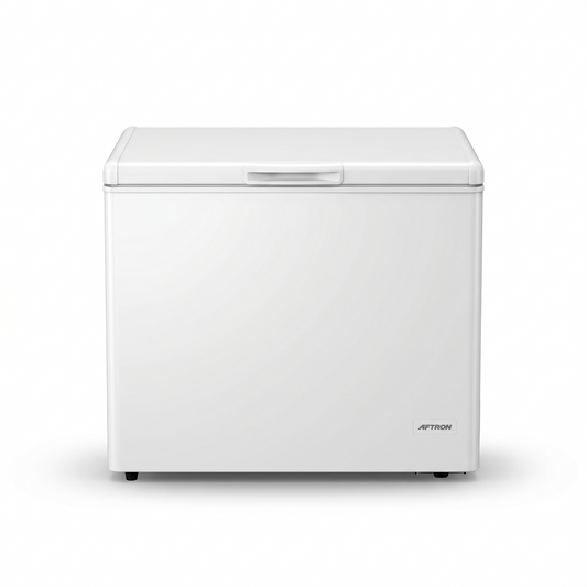 AFTRON 375L Chest Freezer White – AFF3750H | Single Door Deep Freezer