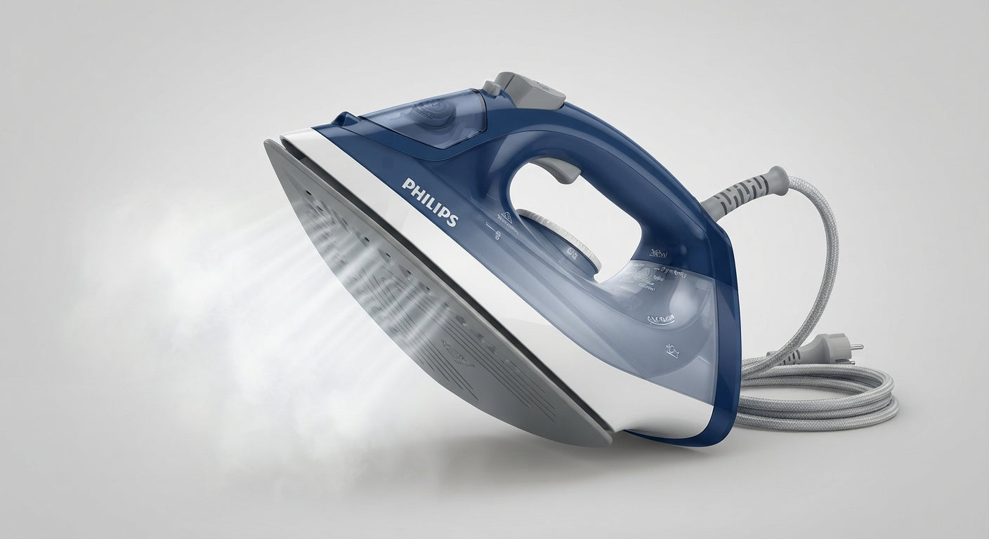 Philips 2000 Series Steam Iron DST2010/26 | 2000W | 100g Steam Boost | Non-Stick Soleplate | UAE