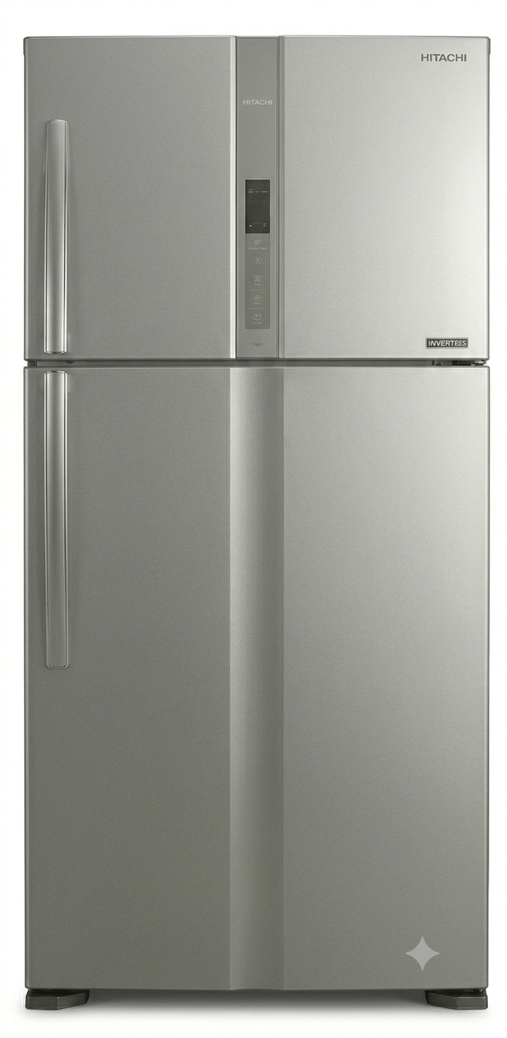 Hitachi HRTN5230MXAE 275L Double Door Refrigerator | Inverter Compressor & Surround Air Cooling