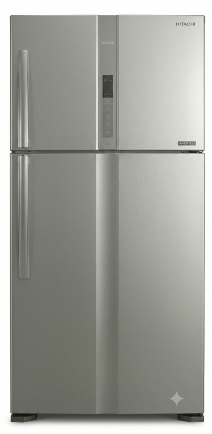 Hitachi HRTN5230MXAE 275L Double Door Refrigerator | Inverter Compressor & Surround Air Cooling