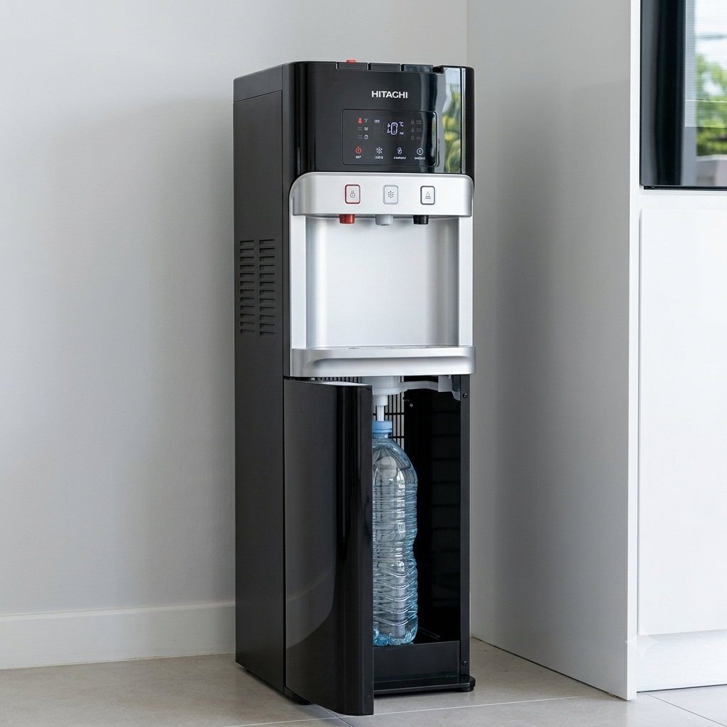 Hitachi Bottom Load Water Dispenser HWD-B30000 | Hot, Cold & Normal Water | Child Safety Lock