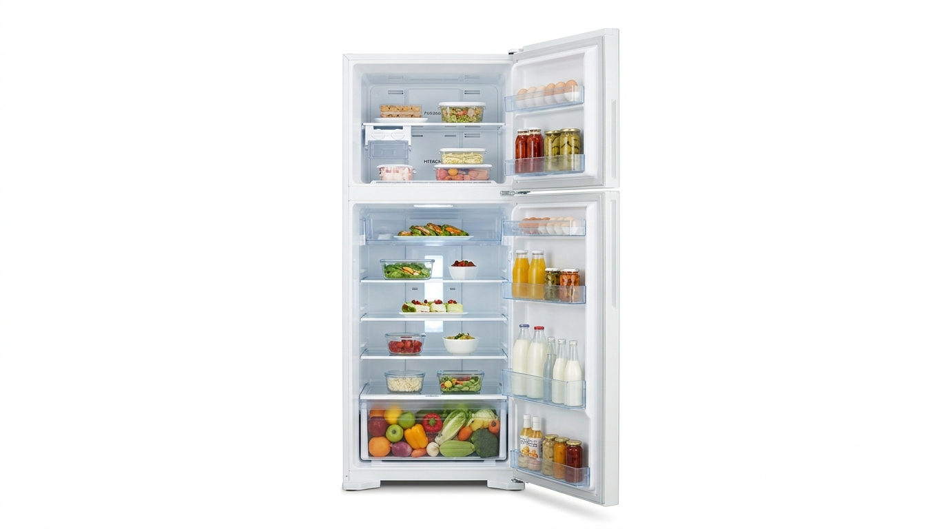 Hitachi 760L Top Mount Refrigerator RV760PUK7K4PWH | Inverter Compressor & Dual Fan Cooling